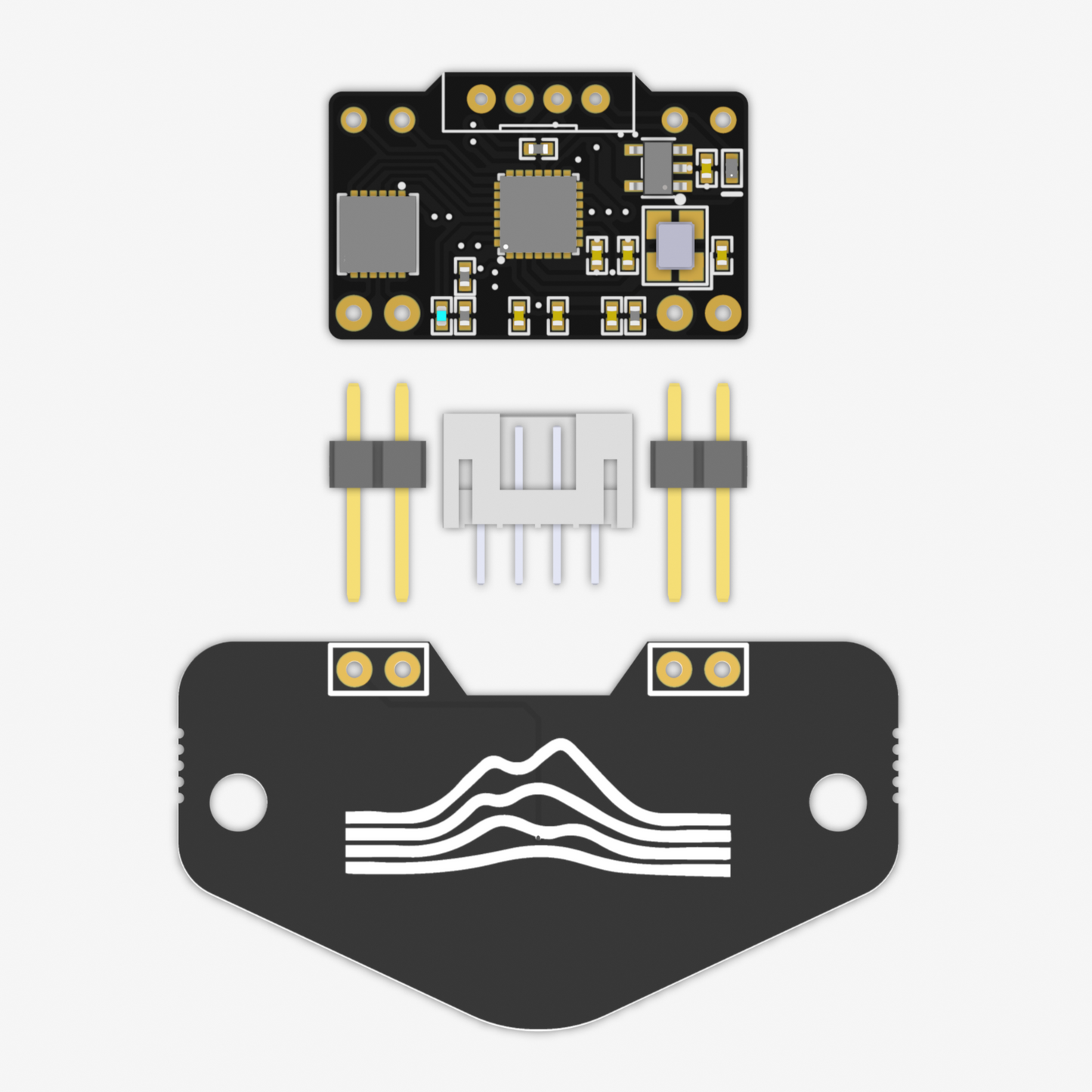 Cartographer Probe v3 with adxl345 - Flat Pack - both CAN & USB