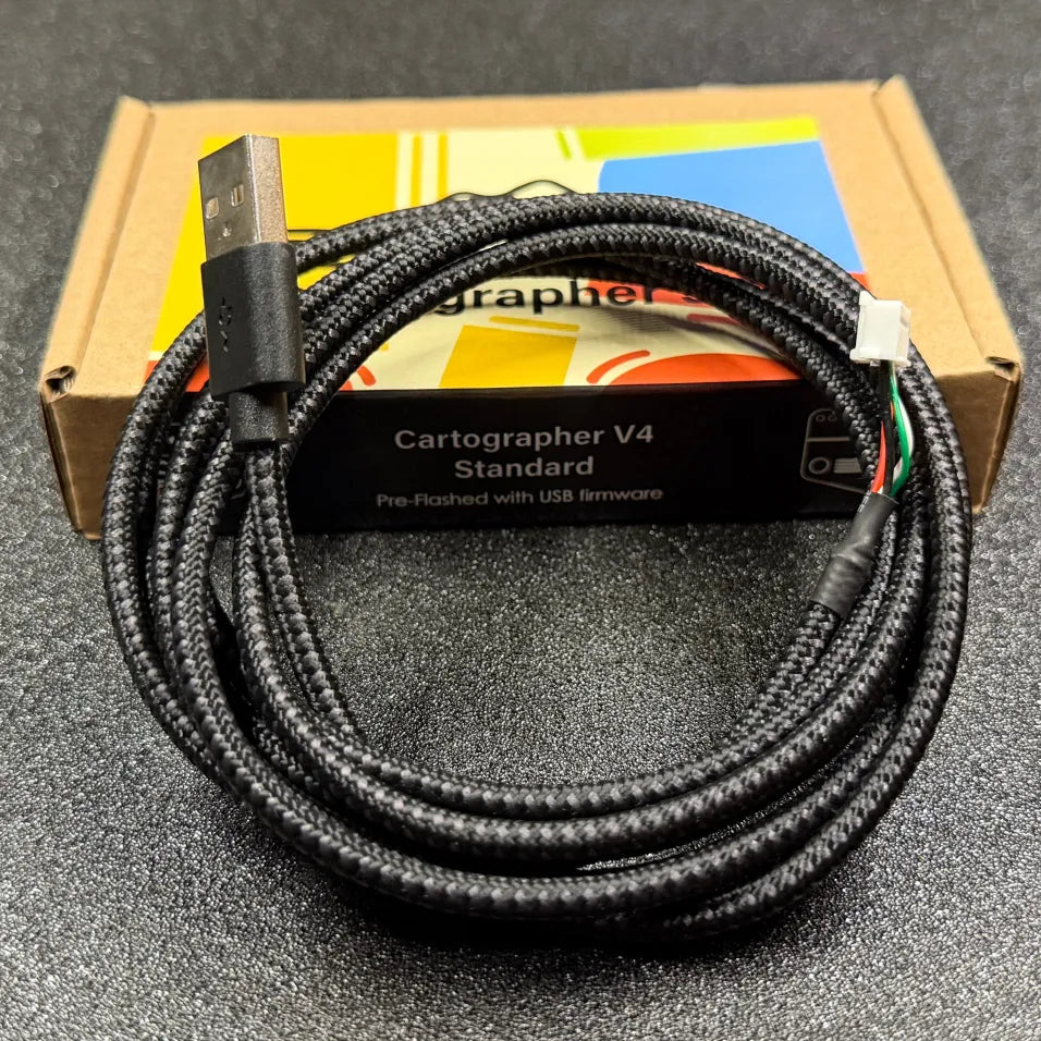 Cartographer V4 - 1.8 Meter replacement USB Cable.