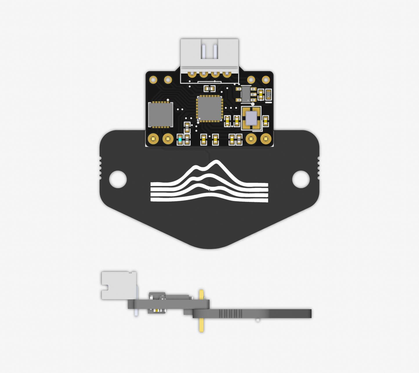 Cartographer Probe v3 with adxl345 - Flat Pack - both CAN & USB