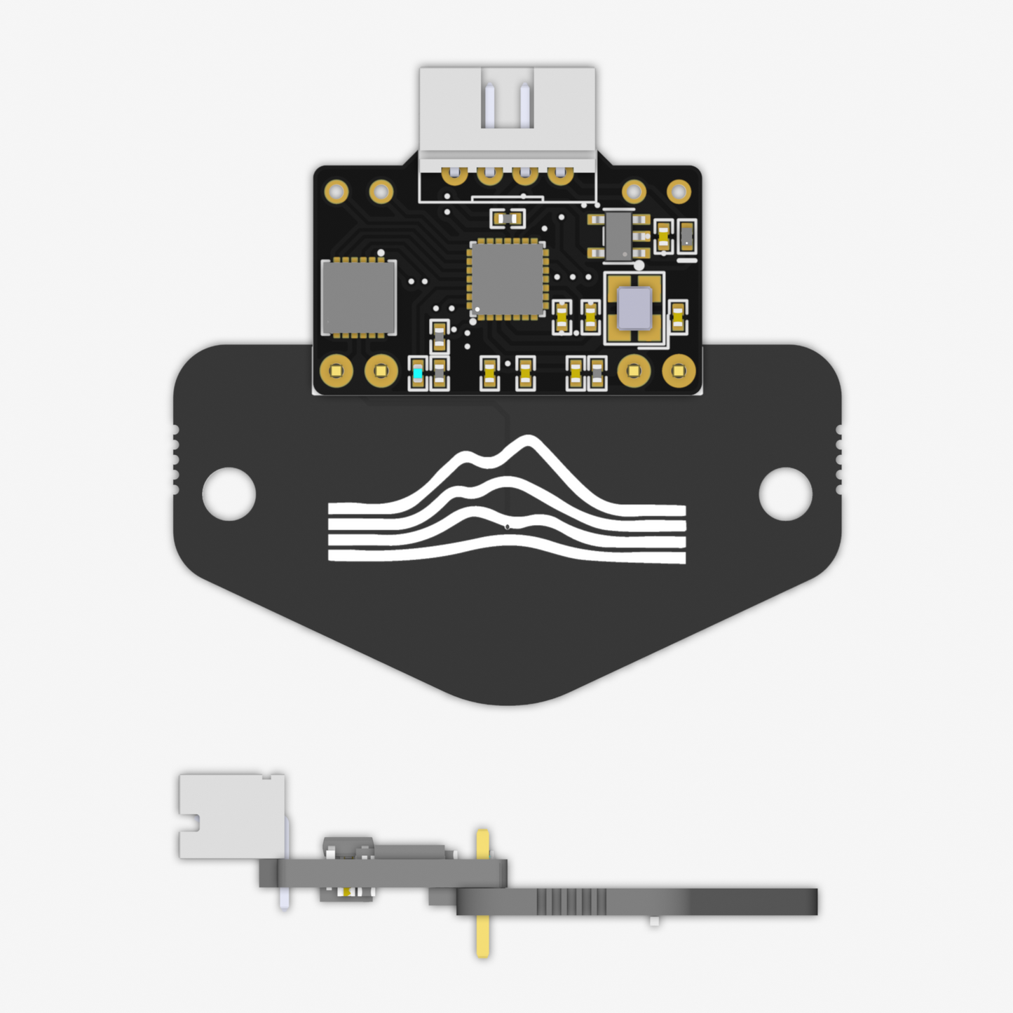 Cartographer Probe v3 with adxl345 - Low Profile - both CAN & USB