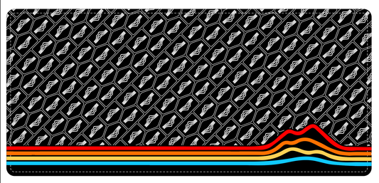 Cartographer3D colour mouse mat, 900mm x 400mm